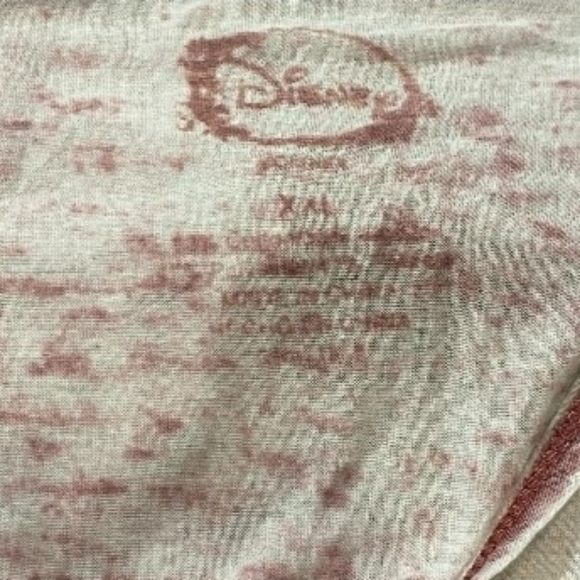 Disney "Good Times" Mickey Mouse Burnout Purple Tank Top Junior's XXL Plus Size - Picture 5 of 6